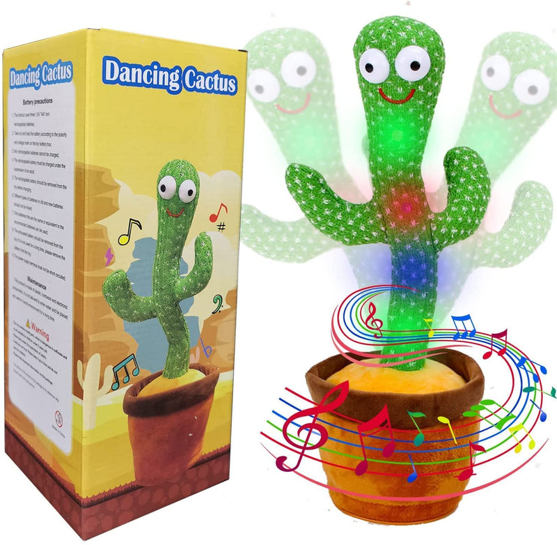 Dancing Talking Cactus Toy with USB Charge - MTCA01 - Planet Junior