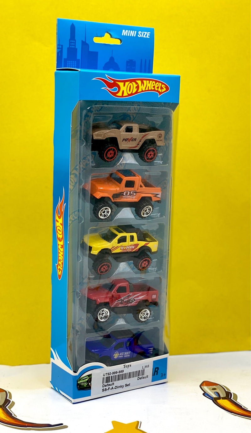 DieCast Model Jeep Set - 5 Pcs - UT92 - Planet Junior