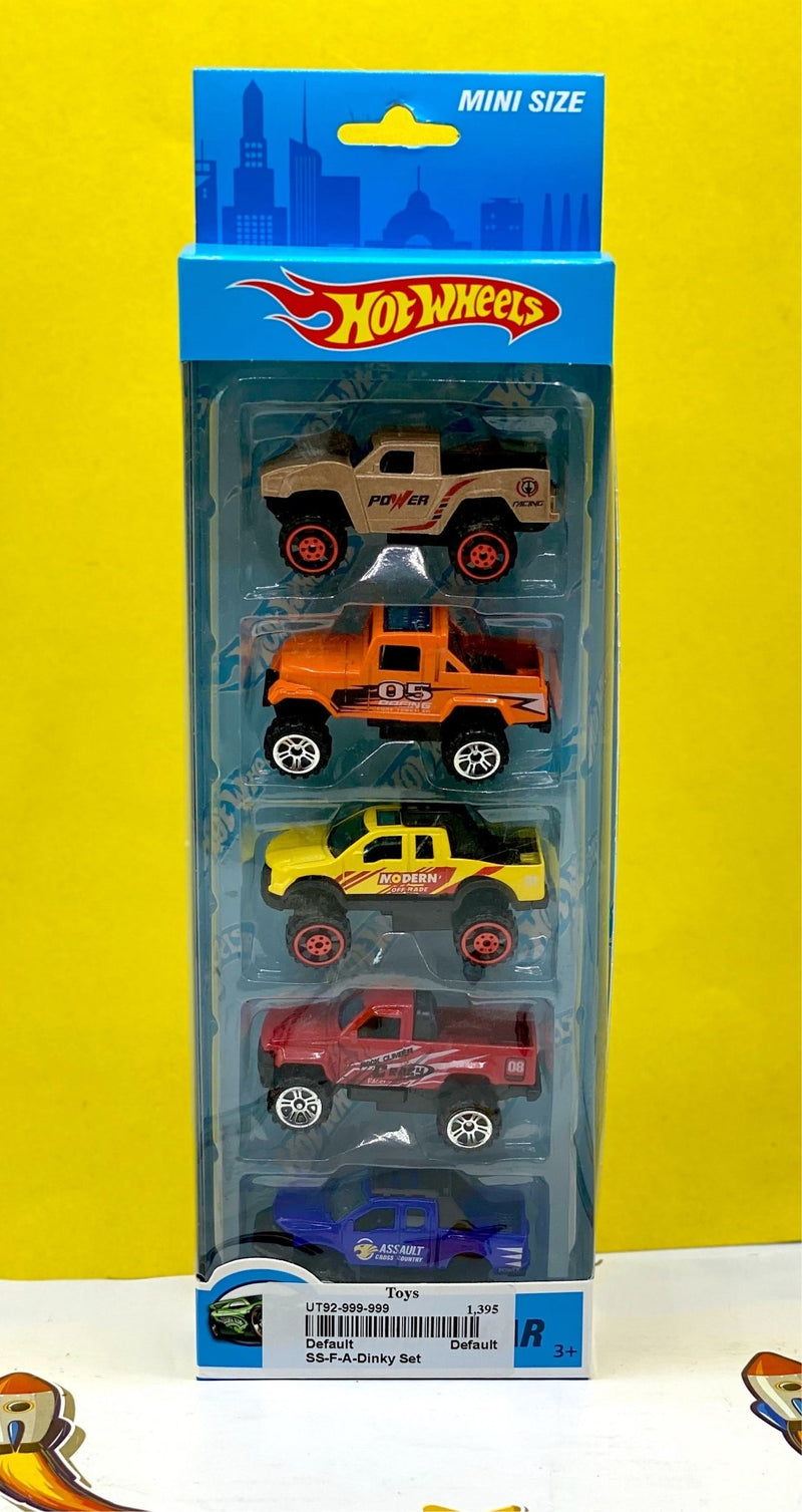 DieCast Model Jeep Set - 5 Pcs - UT92 - Planet Junior