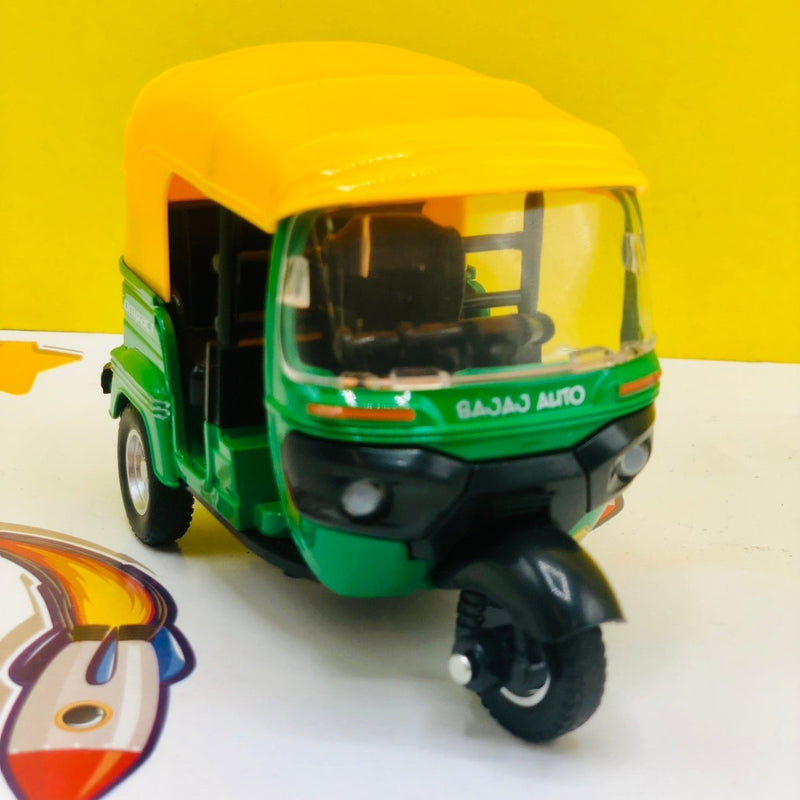 DieCast Model Metal Rickshaw With Music & Light - SLT662213 - Planet Junior