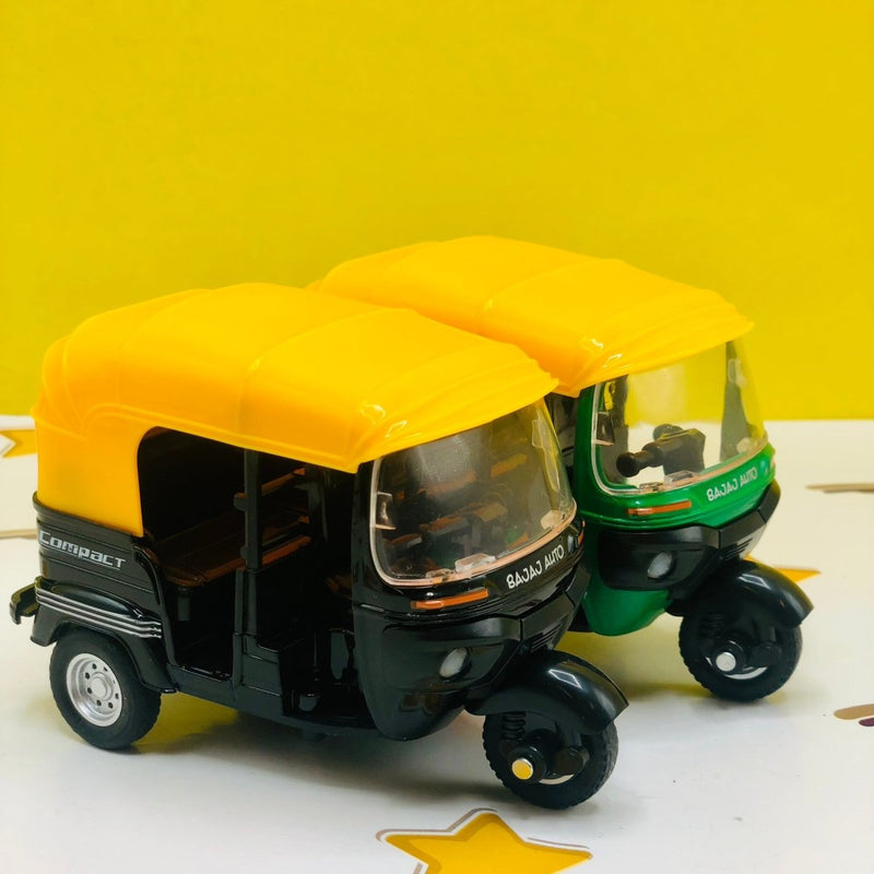 DieCast Model Metal Rickshaw With Music & Light - SLT662213 - Planet Junior