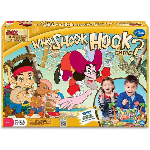 Disney Jake and the Never Land Pirates: Who Shook Hook Board Game - 01083 - Planet Junior