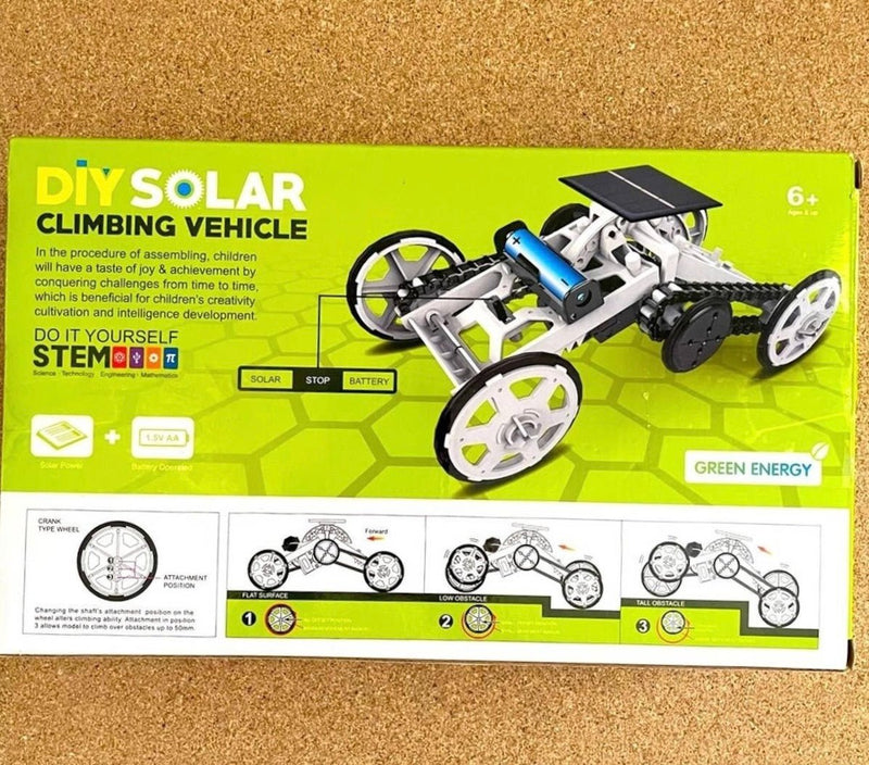 DIY 4WD Solar Climbing Vehicle - ST21031 - Planet Junior