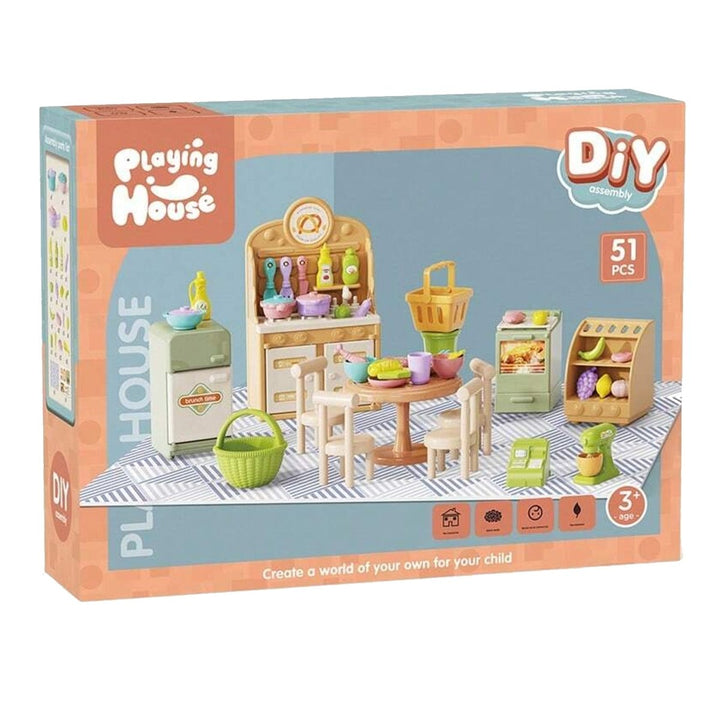 DIY Kitchen Accessories Set | 51 Pcs - SLT66 - Planet Junior