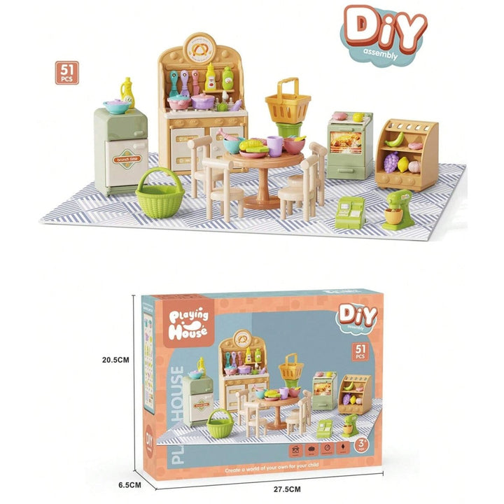 DIY Kitchen Accessories Set | 51 Pcs - SLT66 - Planet Junior
