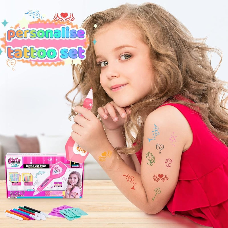 DIY Tattoo Pen Kit for Girls - ST20329 - Planet Junior