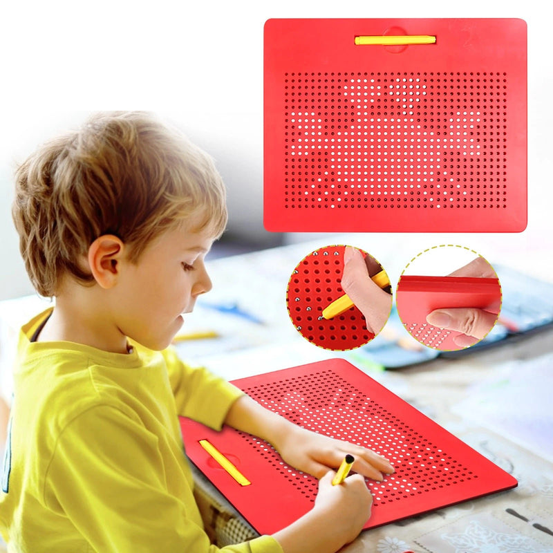 Drawing Magnetic Pad with 10 Pattern Cards For Kids - MT20215 - Planet Junior