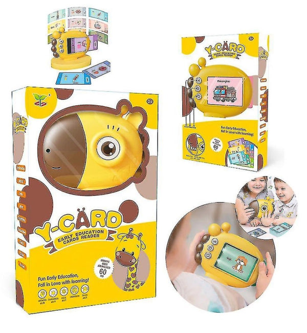 Educational English Learning Flash Cards Device For Kids - ST19305 - Planet Junior