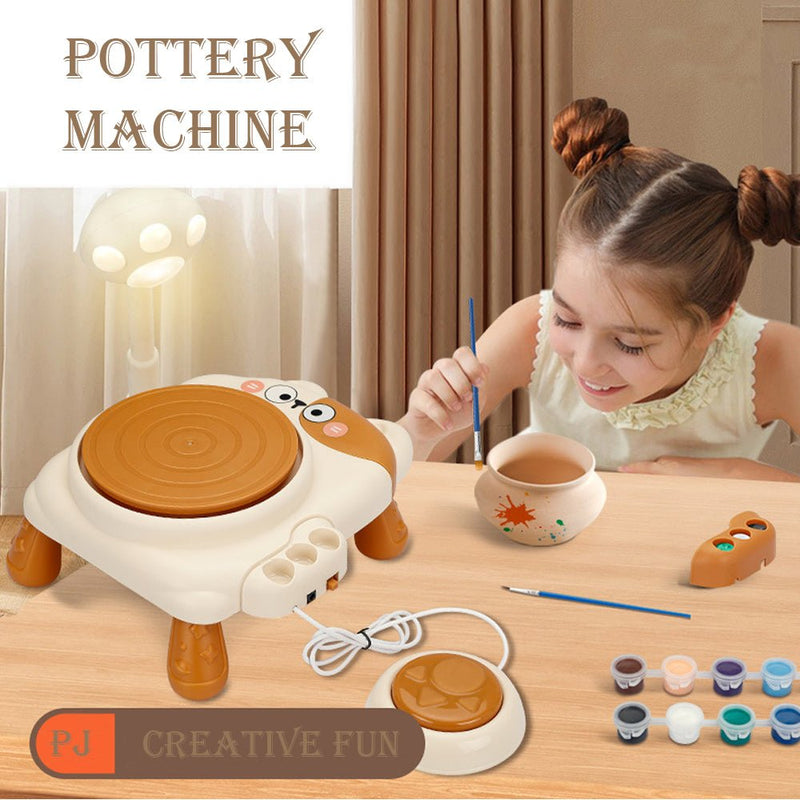 Electric Cat Pottery Machine Set - RT121 - Planet Junior