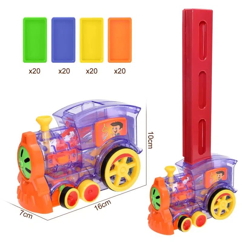 Electric Domino Train Toy Set - GD6003 - Planet Junior