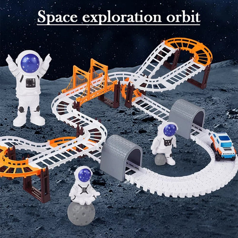 Experience Cosmic Racing with DIY Space Theme Race Track - MT010 - Planet Junior
