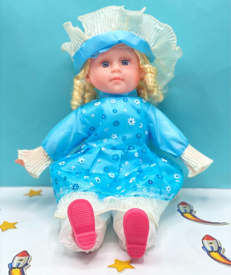 Fancy Baby Stuffed Doll with Music - OB090 - Planet Junior