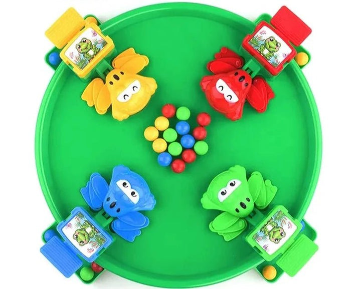 Feeding Froggies Beans Eating Board Game - 821A - Planet Junior