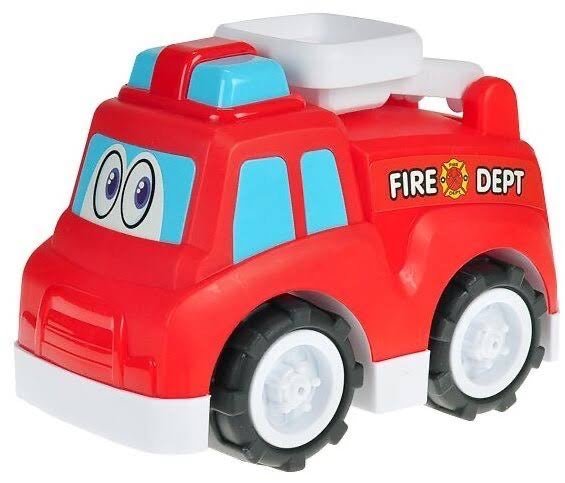 Fire Dept Fiber Built Cartoon Car - HFT986 - Planet Junior