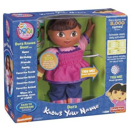Fisher Price Dora Doll Knows Your Name - K8747 - Planet Junior