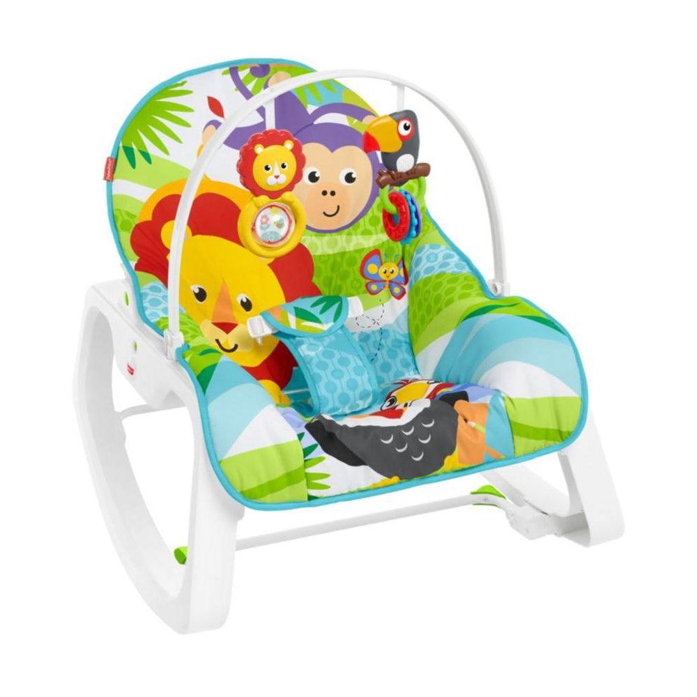 Jungle Rocker Fisher-Price-Infant-to-Toddler Jungle Rocker – Planet Junior