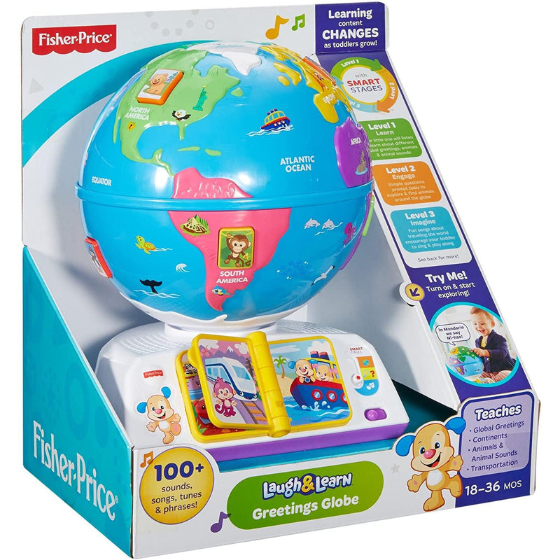 Fisher-Price Laugh & Learn Greetings Globe - DWN38 - Planet Junior