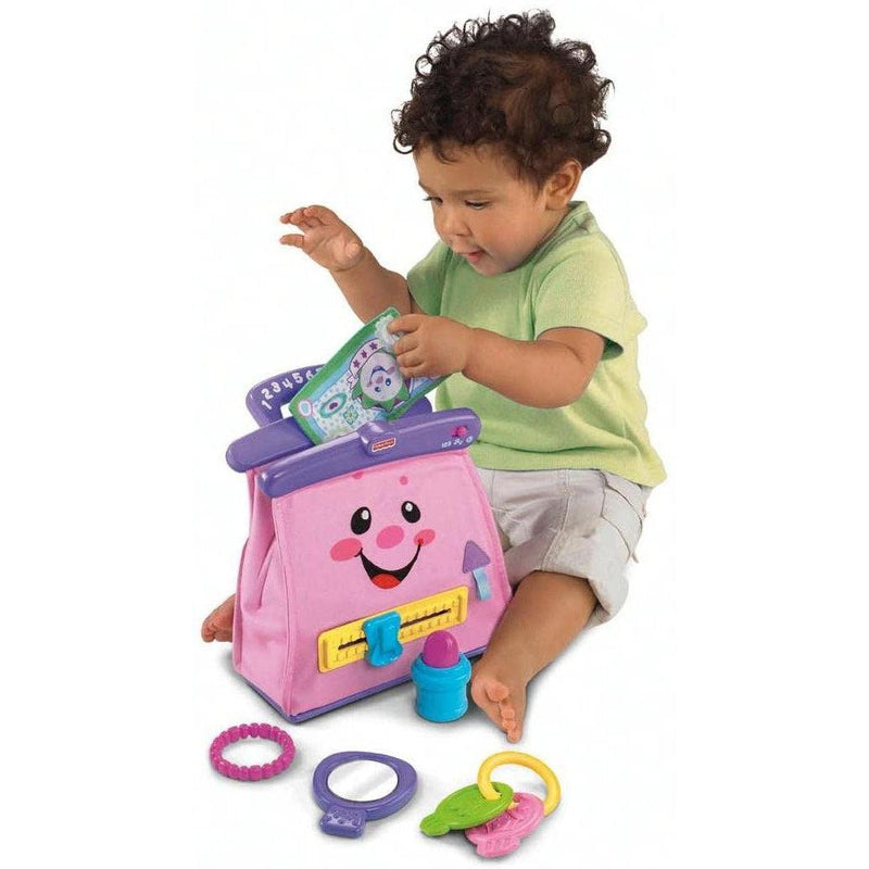 Fisher price laugh hot sale & learn purse