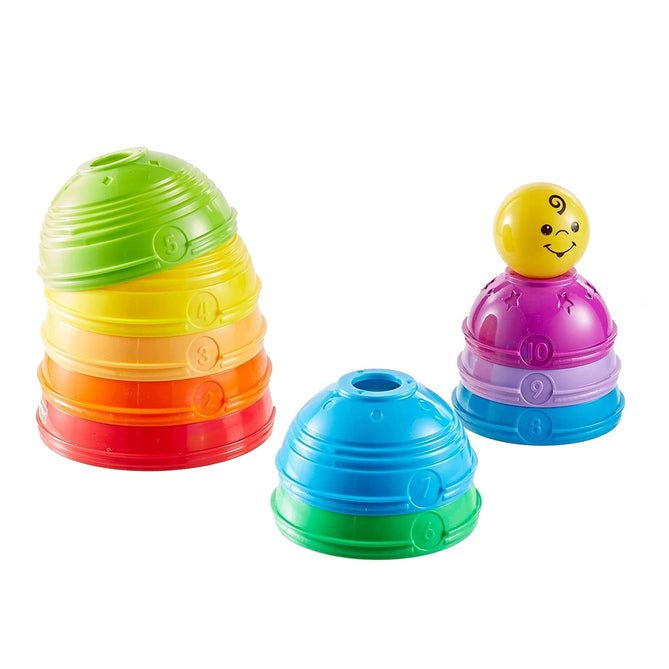 Fisher-Price Stack & Roll Cups Playset - W4472 - Planet Junior