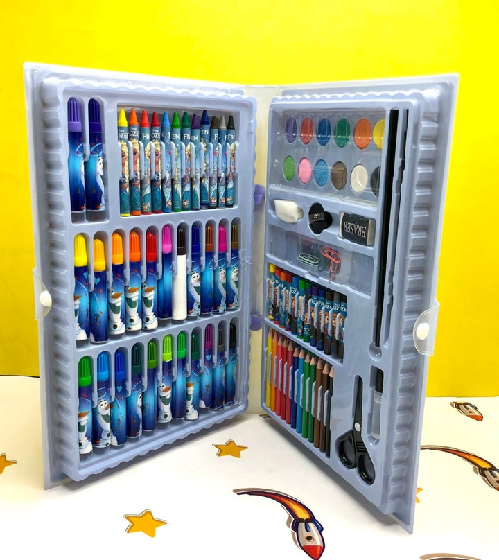 Frozen Large Foldable Coloring Art Set | 86 Pcs - 156099 - Planet Junior