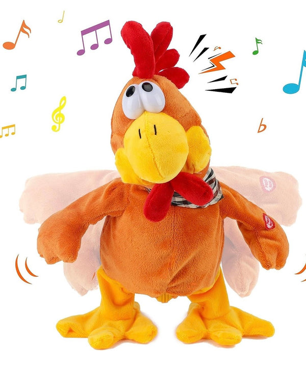 Funny Dancing Chicken Plush Toy - ATFNCHI - Planet Junior