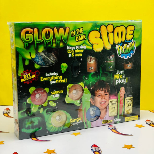 Glow in Dark - Slime Factory - JBD3524 - Planet Junior