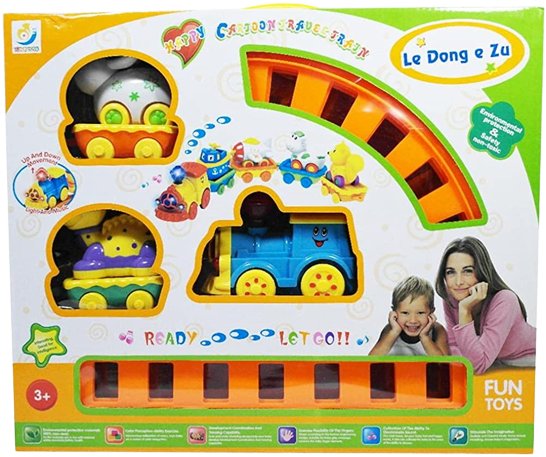 Happy Cartoon Train Track Set - ST20638 - Planet Junior