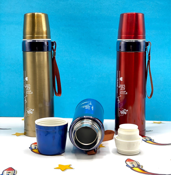 Happy Hour Stainless Steel Water Bottle - ATR881 - Planet Junior