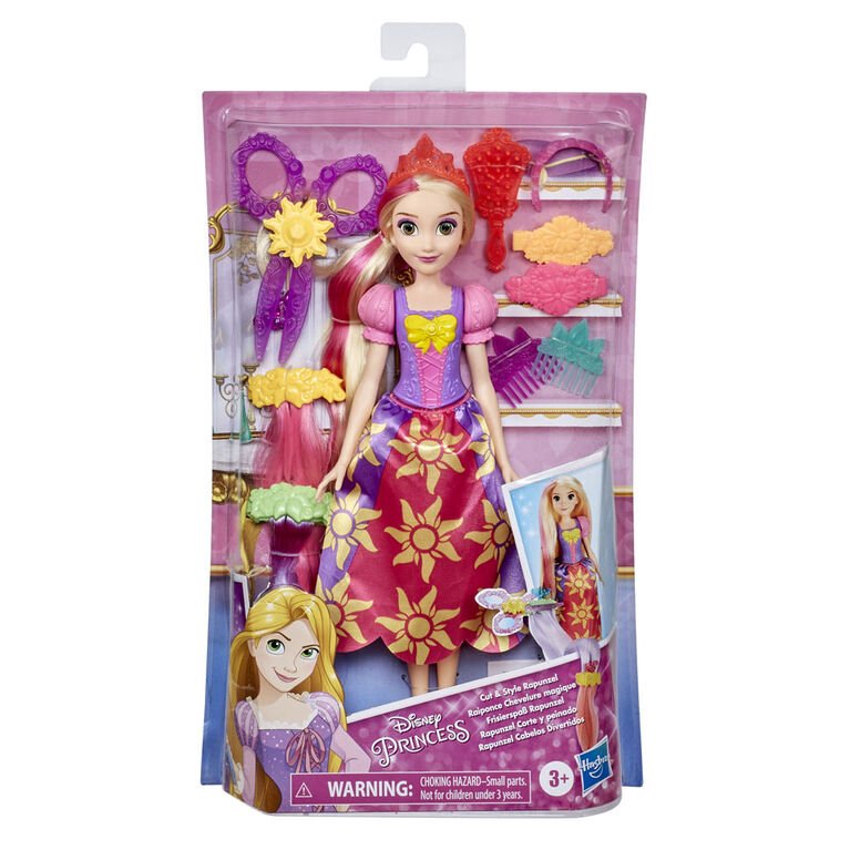 Hasbro Disney Princess Cut and Style Rapunzel Hair Fashion Doll - E8938 - Planet Junior