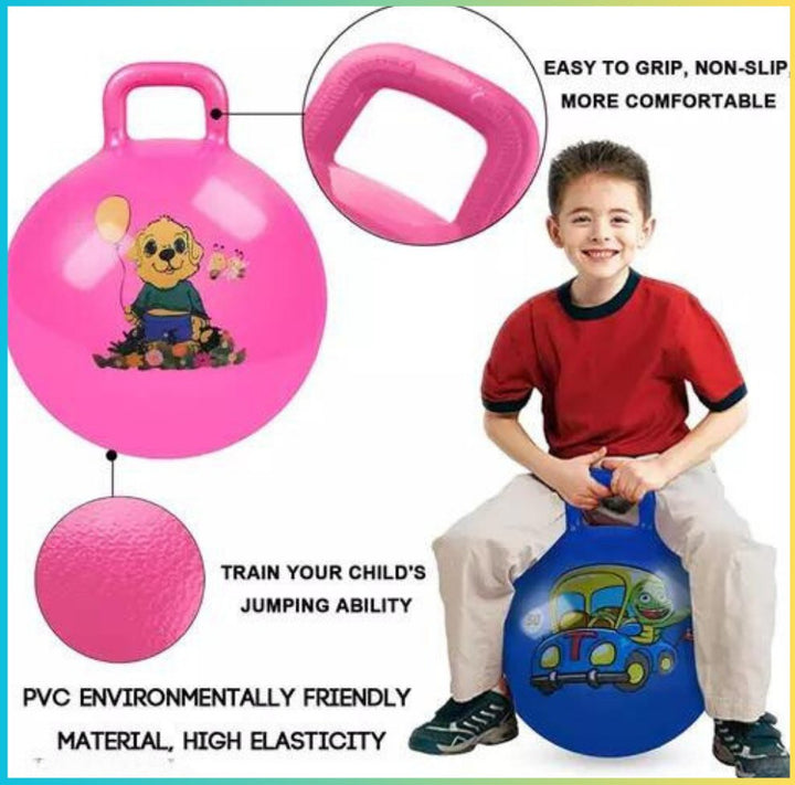 Hopper Rubber Bouncing Hop Ball - ST12507B - Planet Junior