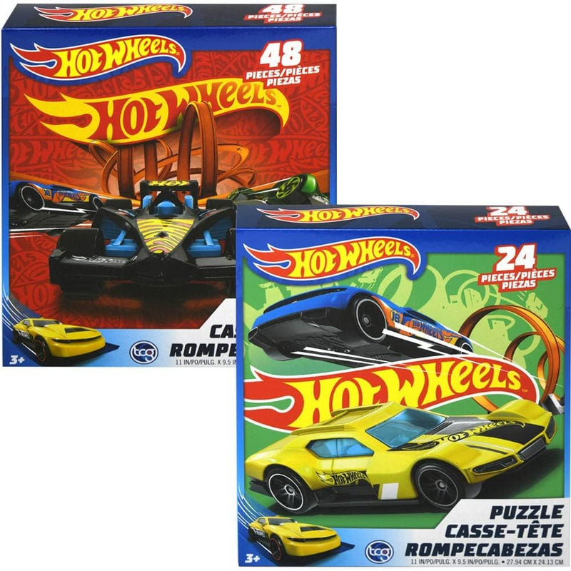 Hot Wheels Kids Jigsaw Puzzle Assorted - 63146/13051 - Planet Junior