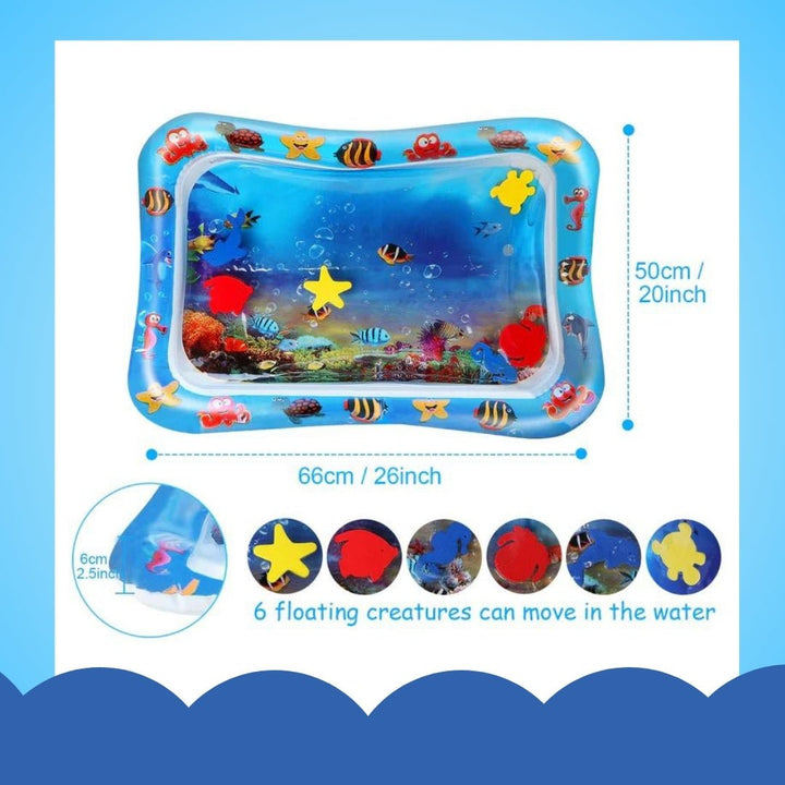 Inflatable Tummy Time Water Mat - MT1101 - Planet Junior