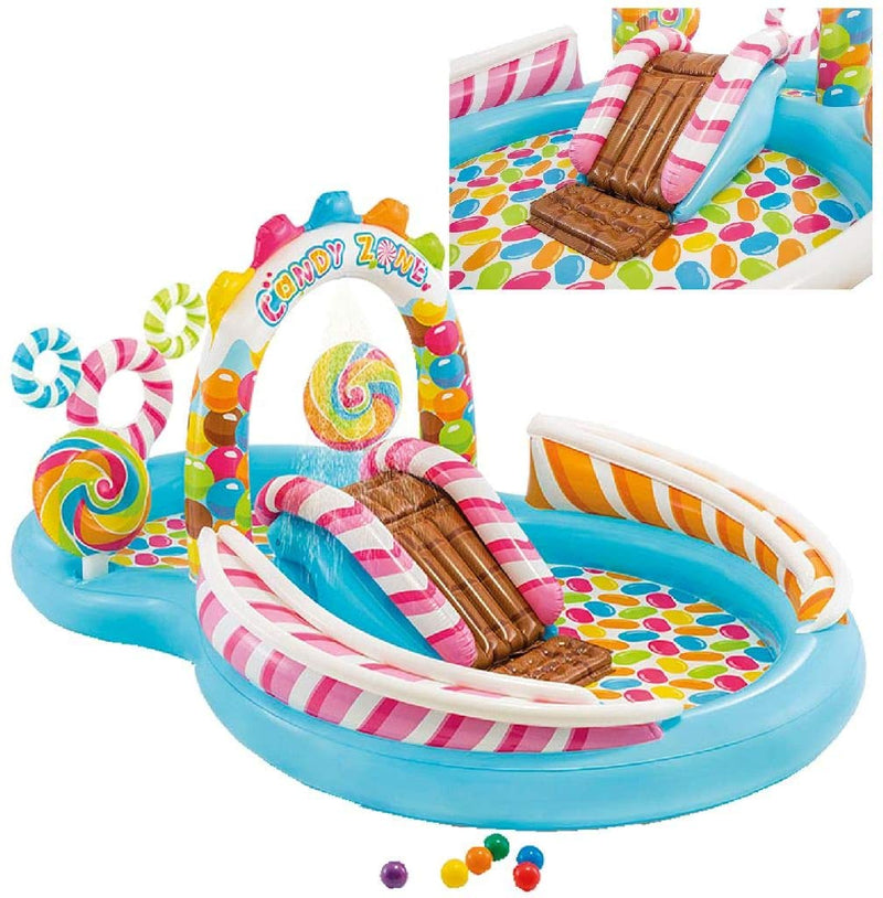 Intex Candy Zone Play Centre Pool With 6 Balls - 57149 - Planet Junior