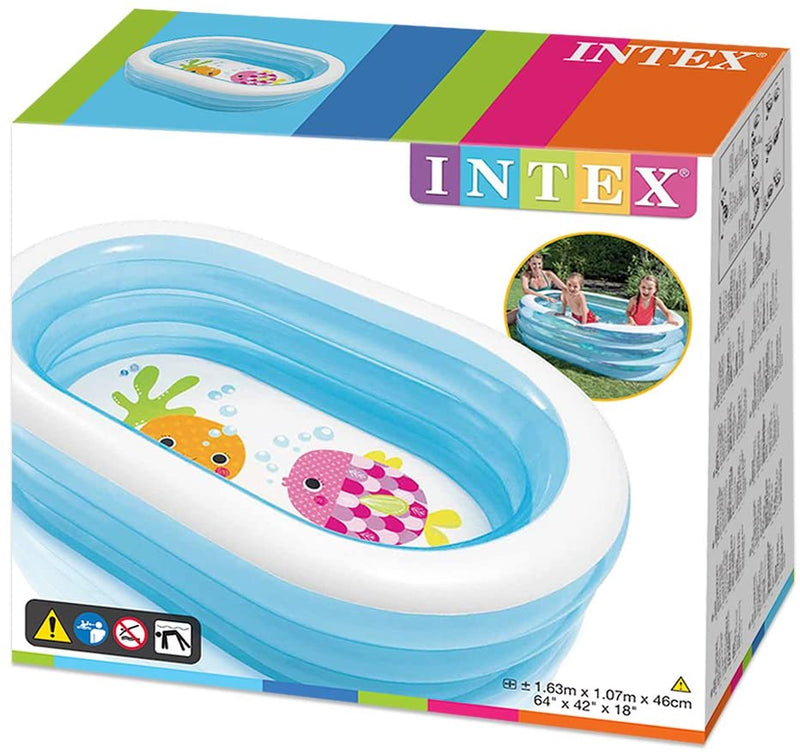 Intex Oval Whale Fun Pool - 57482 - Planet Junior