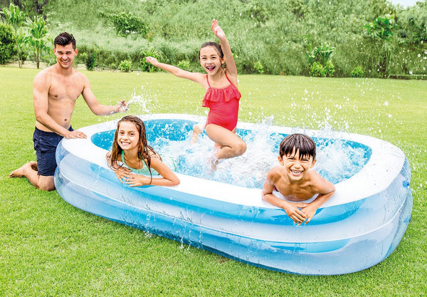 Intex Quick Inflatable Swim Center Family Pool - 56483 - Planet Junior