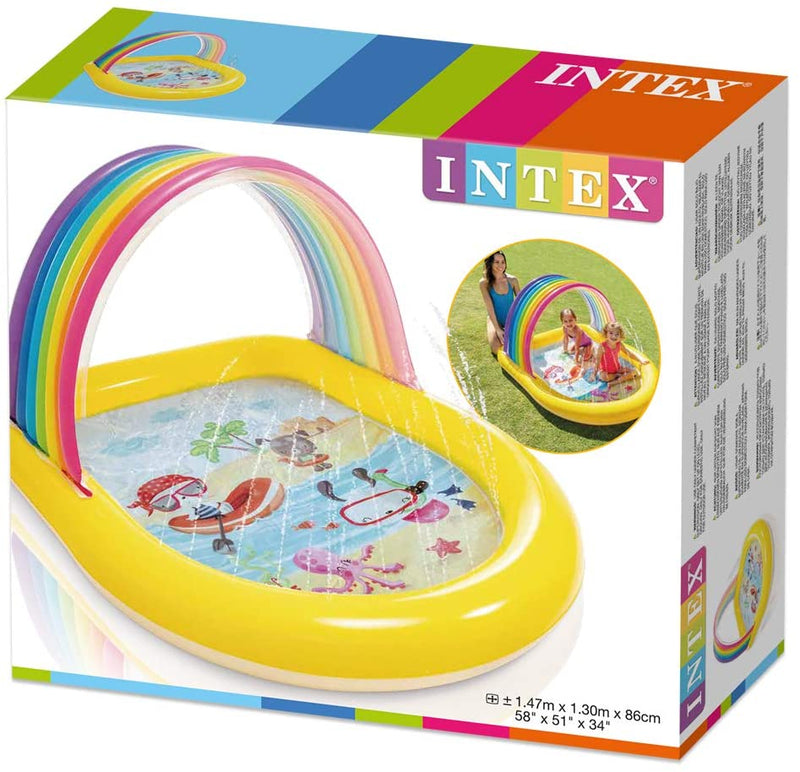 Intex Rainbow Arch Spray Pool - 57156 - Planet Junior