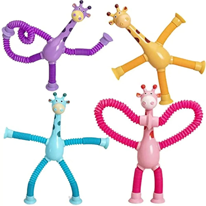 LED Suction Giraffe Pop Fidget Toy - ZT202 - Planet Junior