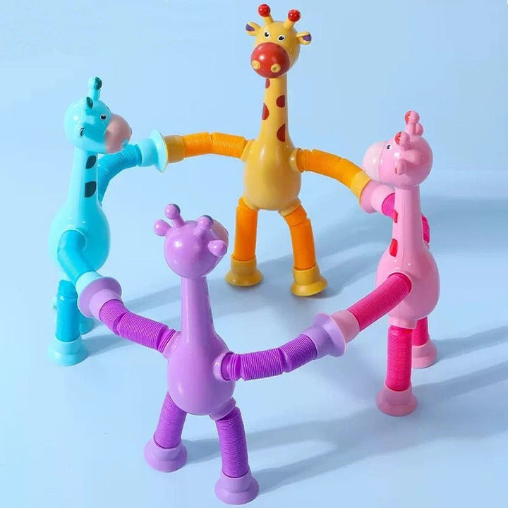 LED Suction Giraffe Pop Fidget Toy - ZT202 - Planet Junior