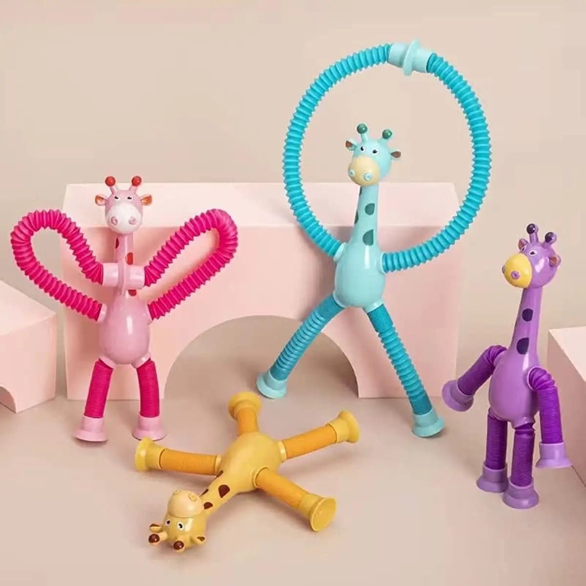 LED Suction Giraffe Pop Fidget Toy - ZT202 - Planet Junior