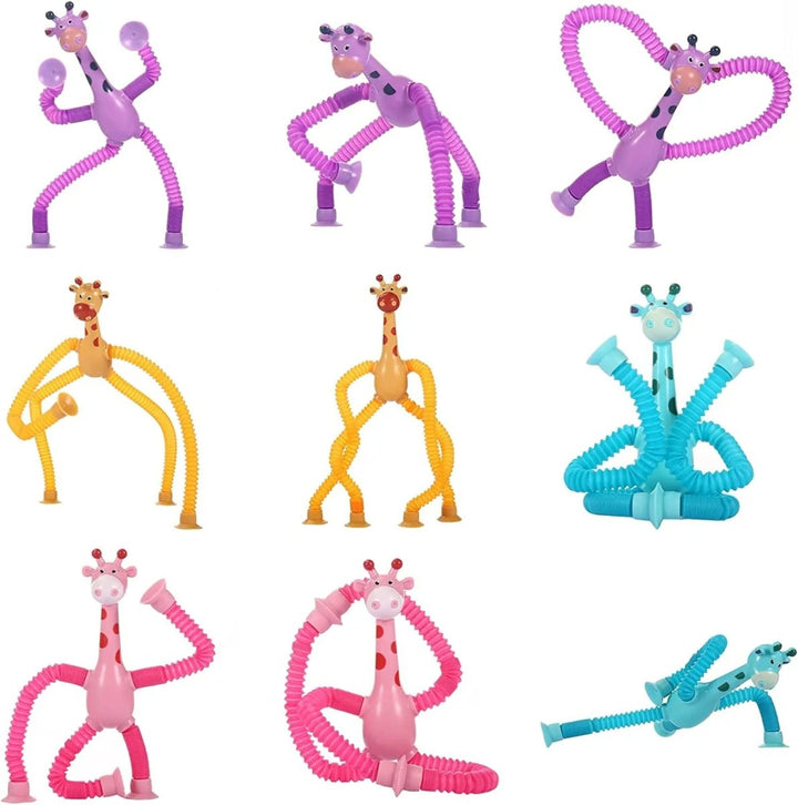 LED Suction Giraffe Pop Fidget Toy - ZT202 - Planet Junior