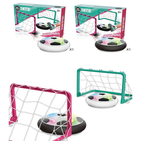Magic Floating Hover Ball with 2 Portable Goal Posts and Colorful Lights - RT9705 - Planet Junior