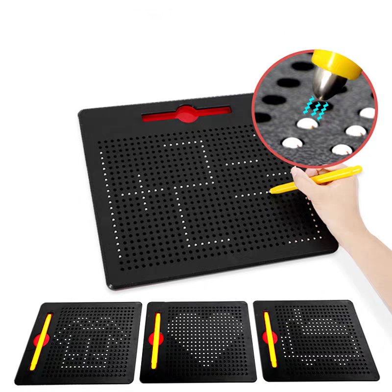 Magnetic Pen Drawing Tablet and Mosaic Puzzle Set - TSQ-380A - Planet Junior