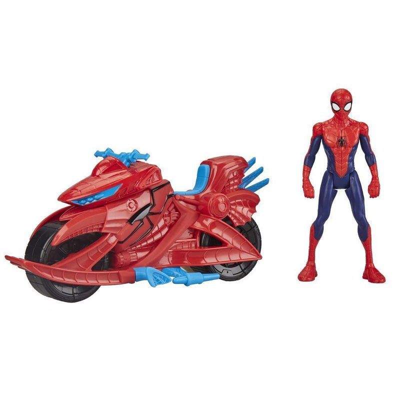 Marvel Spider-Man Figure With Spider Cycle - E3368 - Planet Junior