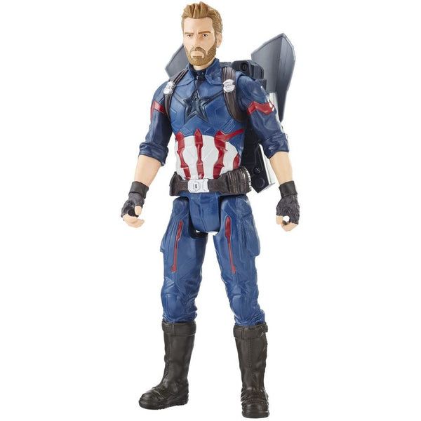 Marvel Titan Hero Series Power FX Captain America Figure - E0607 - Planet Junior