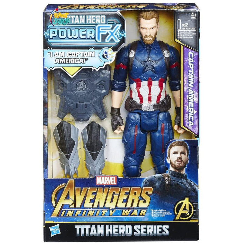 Marvel Titan Hero Series Power FX Captain America Figure - E0607 - Planet Junior