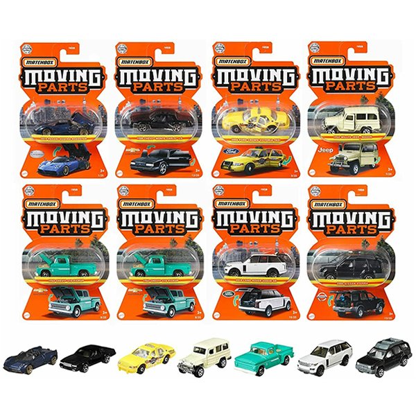 Matchbox Moving Parts Mini Vehicles Assorted - FWD28 - Planet Junior
