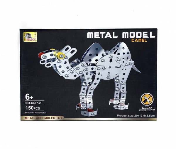 Metal Camel Building Blocks For Children 150+ Pcs - X6372 - Planet Junior