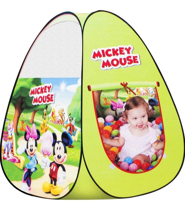 Mickey Mouse Tent With 100 Balls For Chlidren - OB7003 - Planet Junior