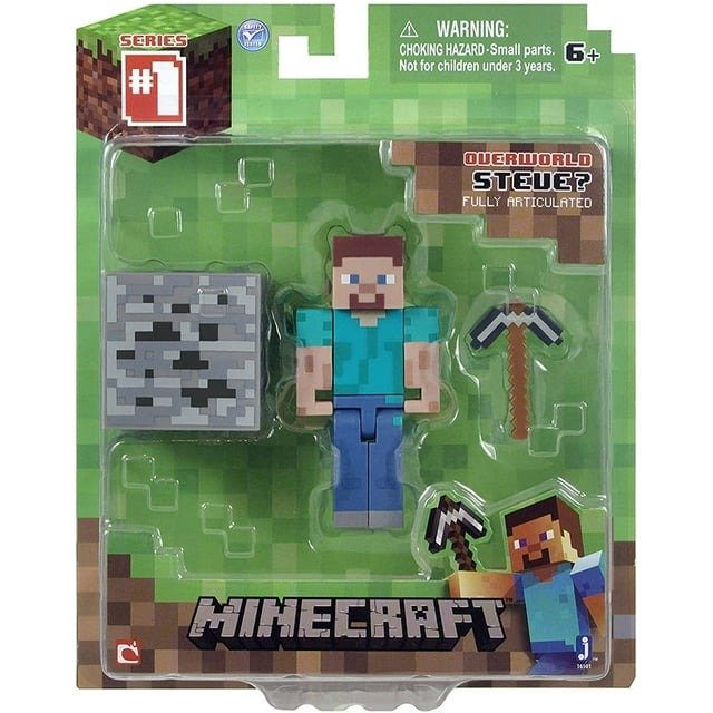 Minecraft Core Steve Action Figure - 16501 - Planet Junior