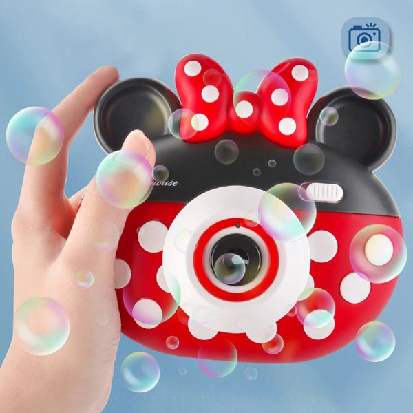 Mini Mouse Bubble Camera with Music & Light - SLT901 - Planet Junior